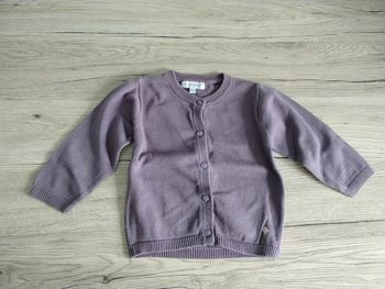 Gilet à boutons 6 mois fille 