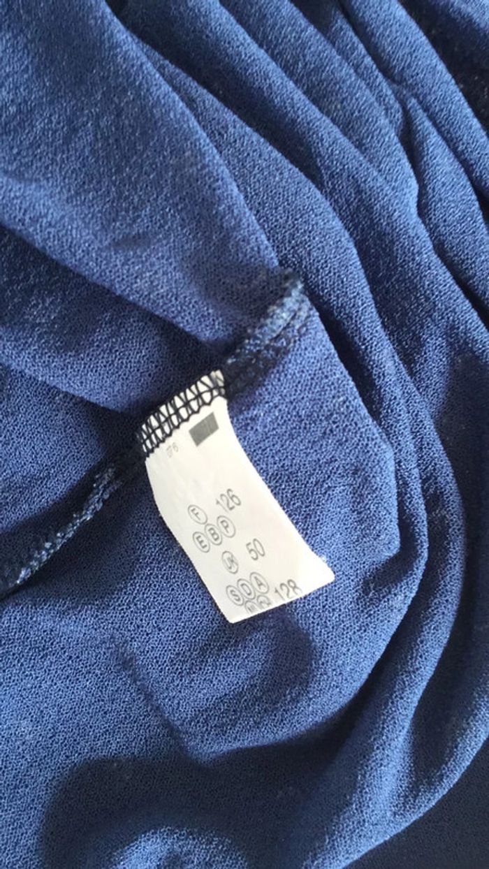 Tee-shirts ML marine 8 ans - photo numéro 4