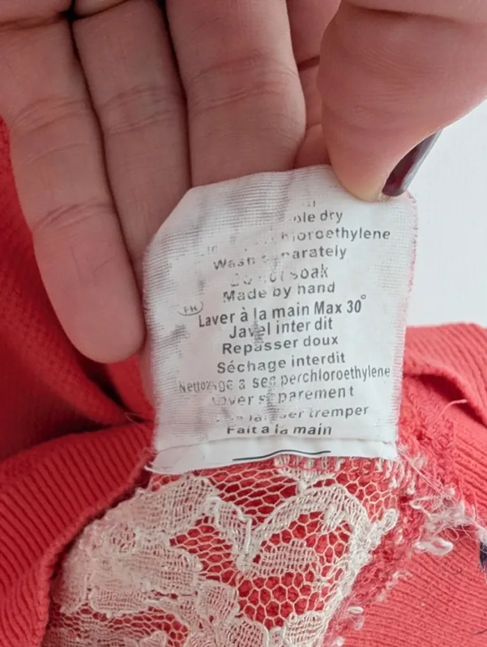 Pull maille en coton - photo numéro 5