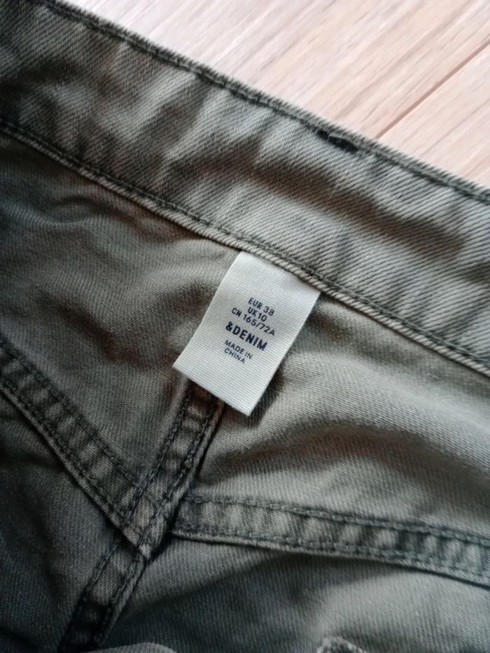 Jupe 38 Jean kaki c84 - photo numéro 14