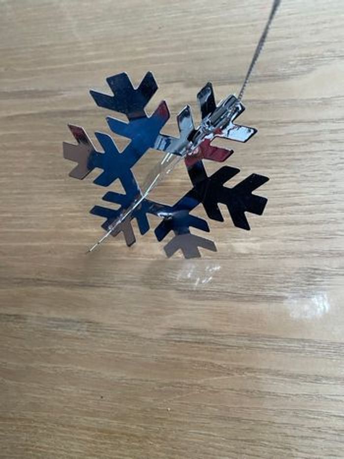 Lot de décorations argentées - photo numéro 2