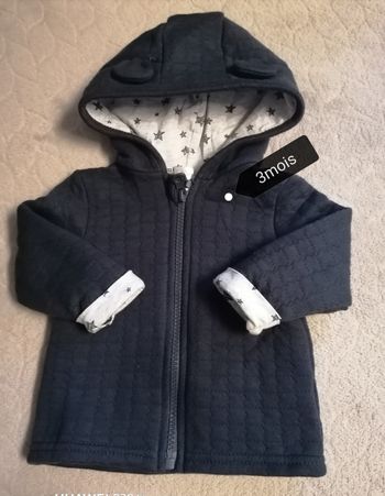 Veste avec capuche intégré