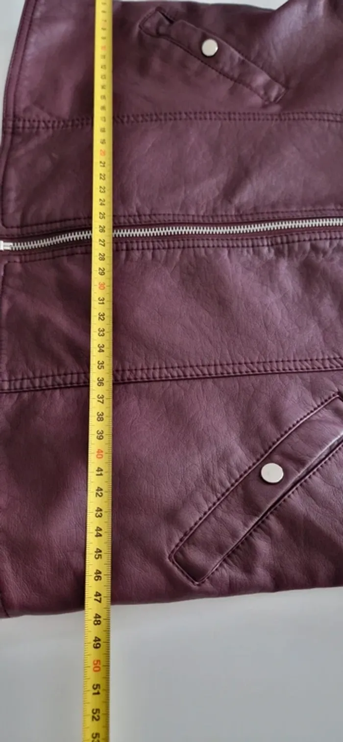 Veste bordeau - photo numéro 7