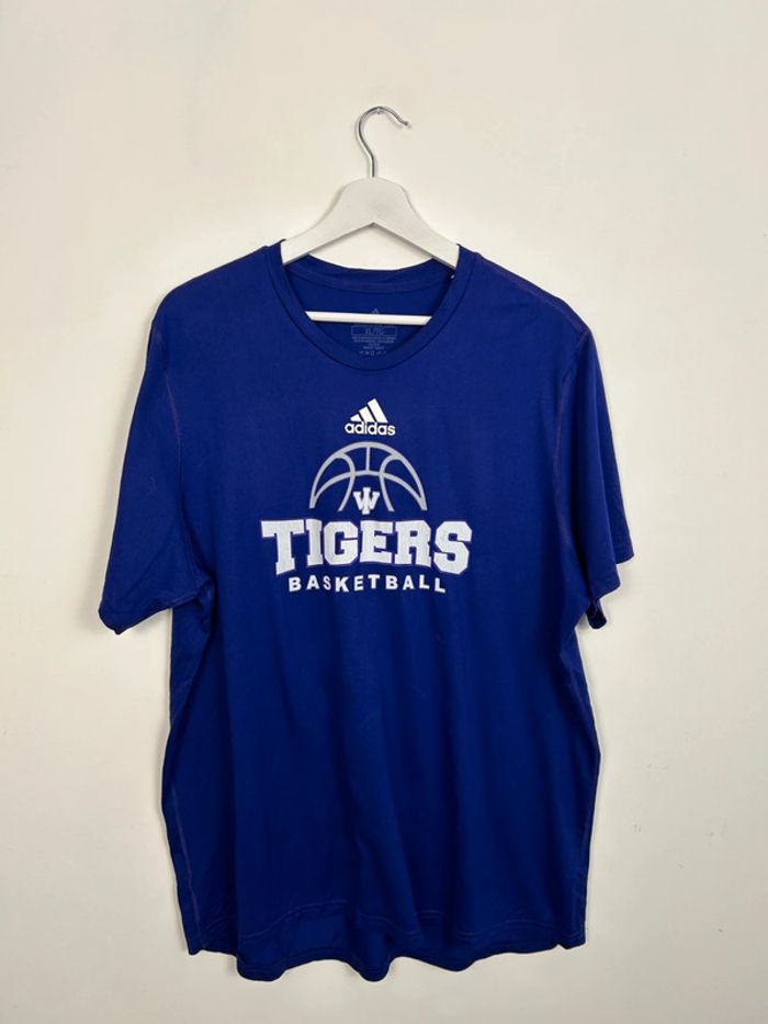 Maillot Homme Adidas "Tigers" Violet | Taille XL | Très Bon État | #TM95