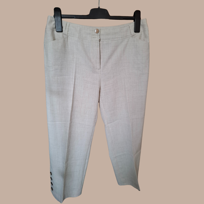 Tailleur pantacourt beige - photo numéro 5