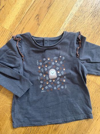 T-shirt manches longues 18mois