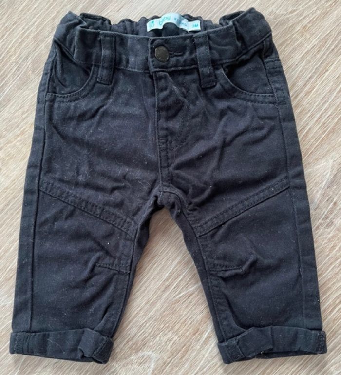 Lot de 4 pantalons bébé garçons - photo numéro 4