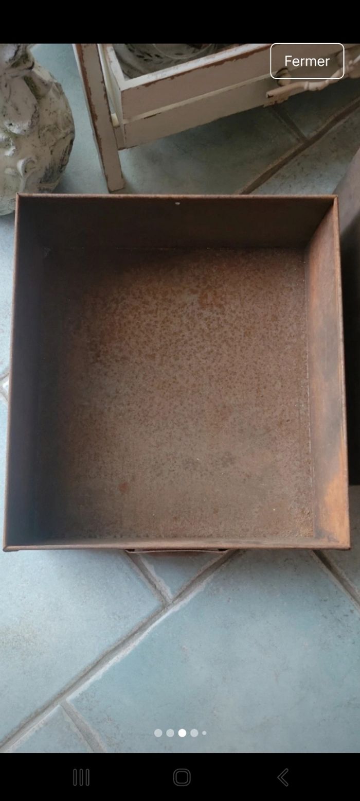 2  casiers anciens métal rouillé - photo numéro 3