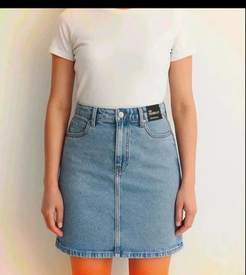 Jupe Mom en Jean - Taille Haute, Style Vintage 💙