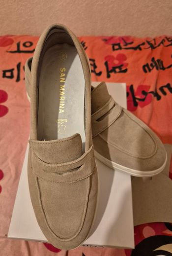 Mocassins beige 
