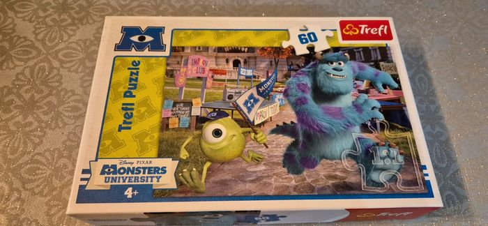 Puzzle de 60 pièces monsters université disney pixar trefl - photo numéro 2