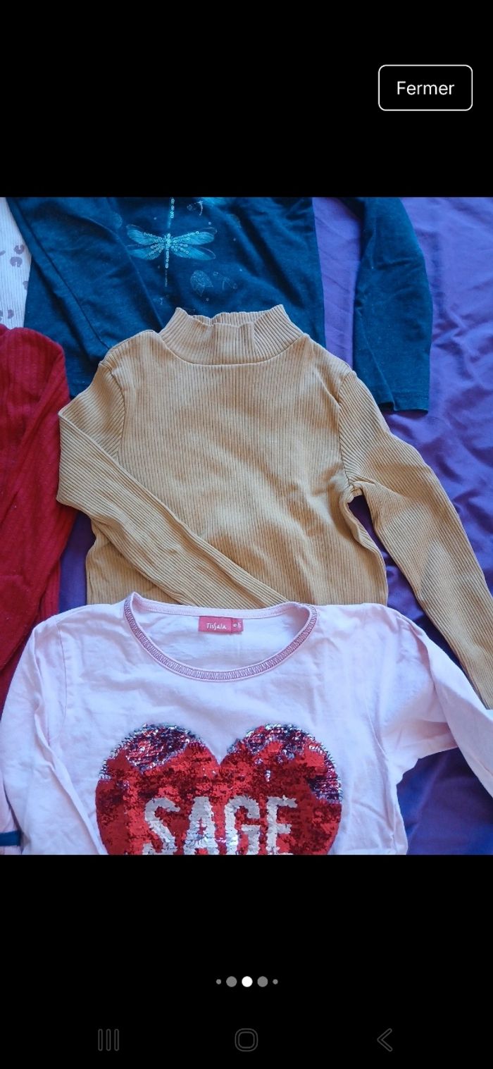 Lot de sous pulls fille - photo numéro 4