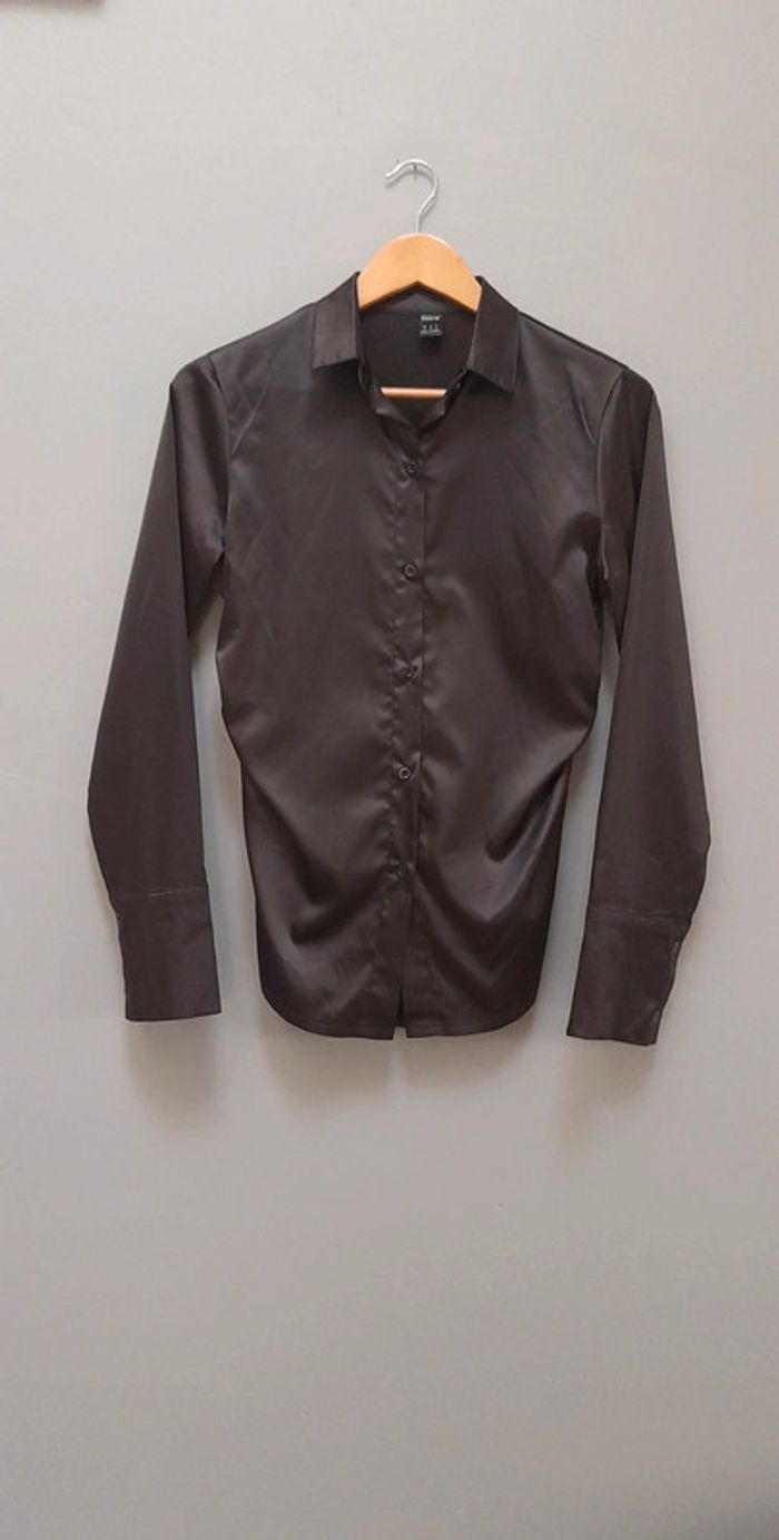 Chemise cintrée satinée - photo numéro 2