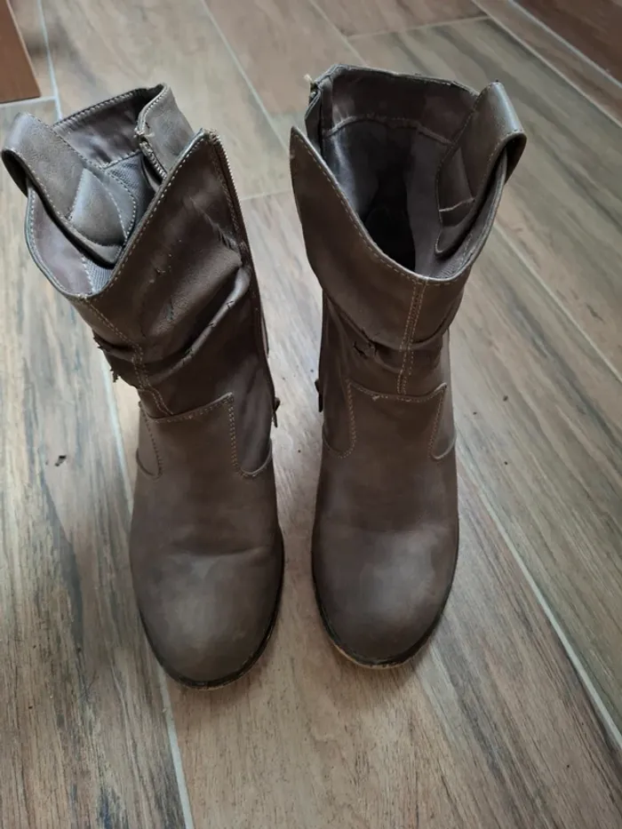 Bottines à talons Marrons T40