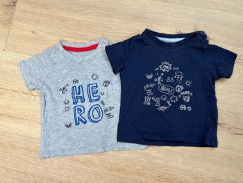 Lot 2 tee shirt 3 mois