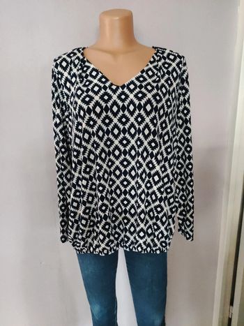 Blouse motif géométrique taille 5
