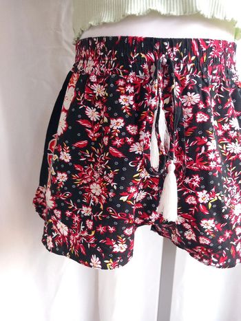 Shorts d'été à fleurs