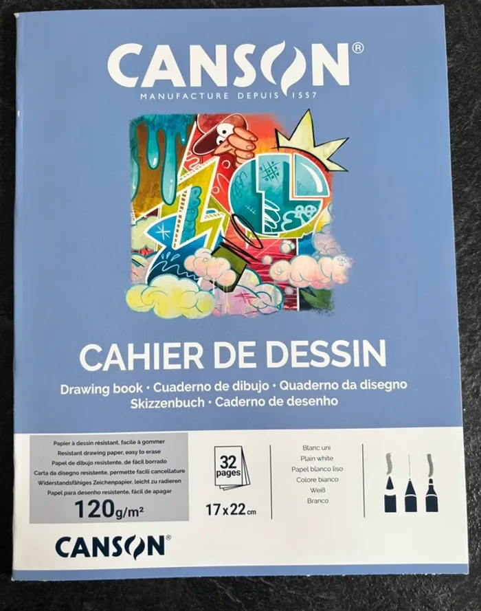Lot de feuille à dessin + cahier de dessin - photo numéro 2