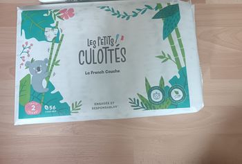 Baquet de couche taille 2 les petits culottés 56 couches 