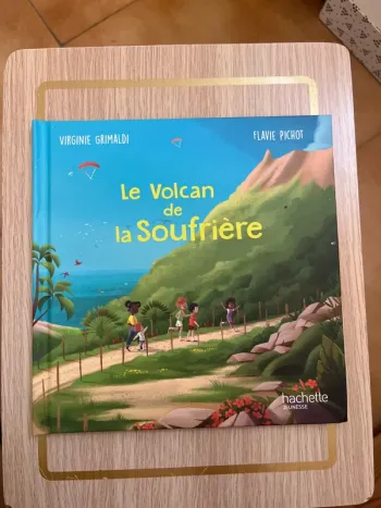 Livre le volcan de la soufrière