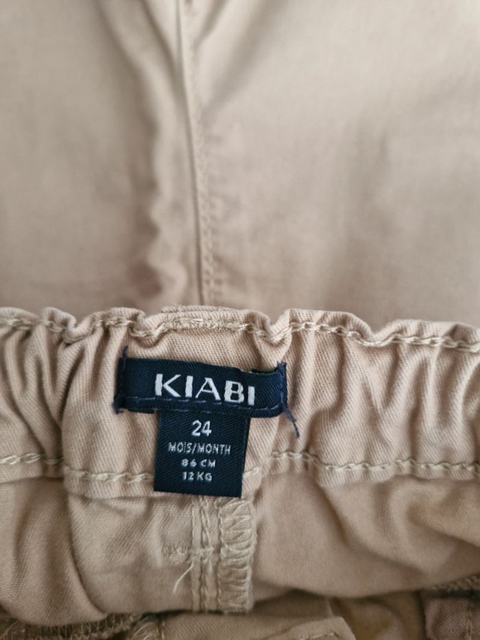 🎯 Short bébé - Kiabi - Taille 24 mois - Coton - photo numéro 4