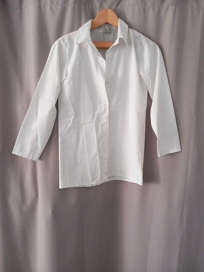 Chemise blanche 12 ans