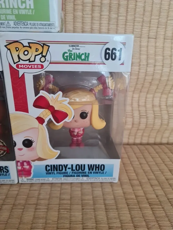 Lot de 3 Pop grinch Max et Cindy-Lou - photo numéro 4