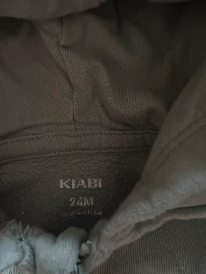 Veste de sweat kiabi 24 mois - photo numéro 2
