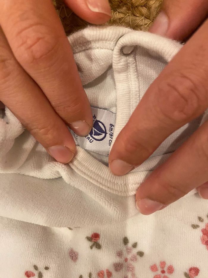 Pyjama fille 6 mois Petit Bateau - photo numéro 2