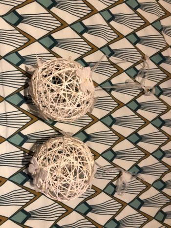 Deux boules papillon