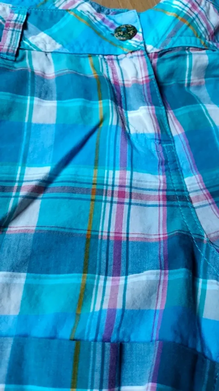 Short léger à carreaux - photo numéro 2