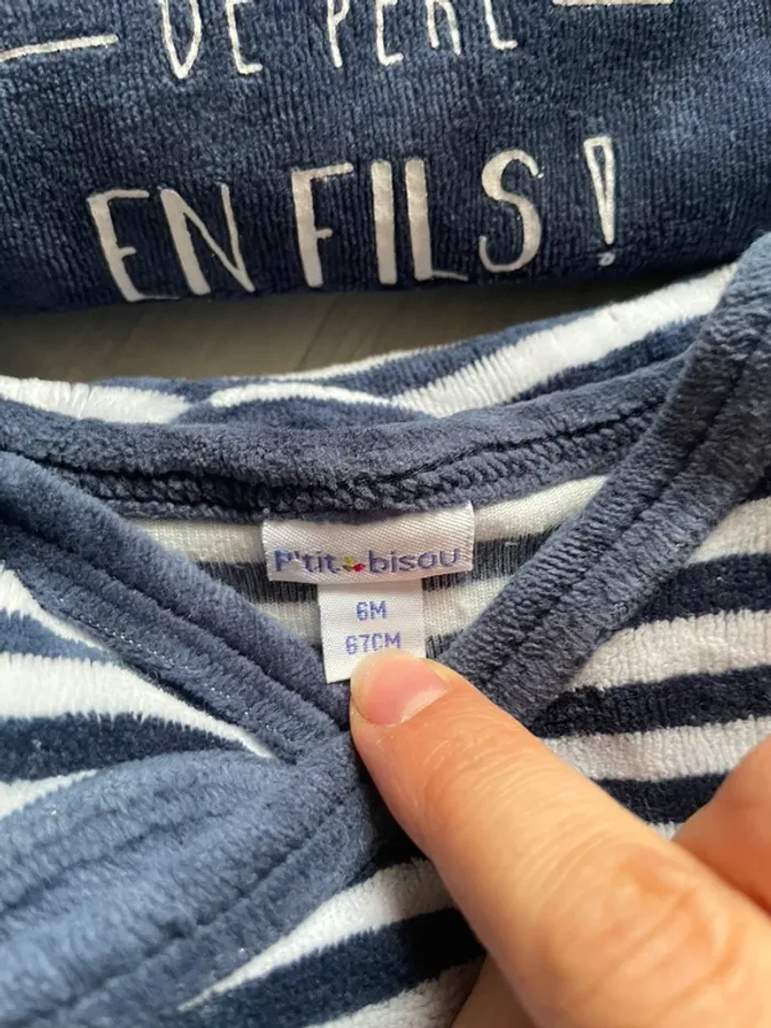 Lot de 4 pyjamas 6 mois - photo numéro 2