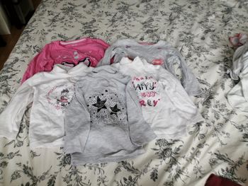 Lot de 5 tee-shirt manche longue