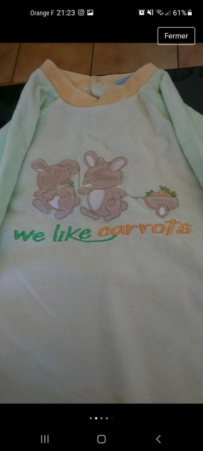 Pyjamas 18 mois - photo numéro 2