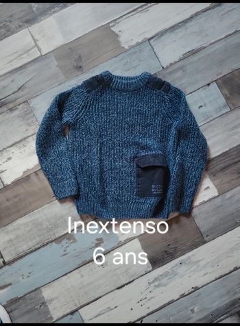 Pull "Inextenso" 6ans