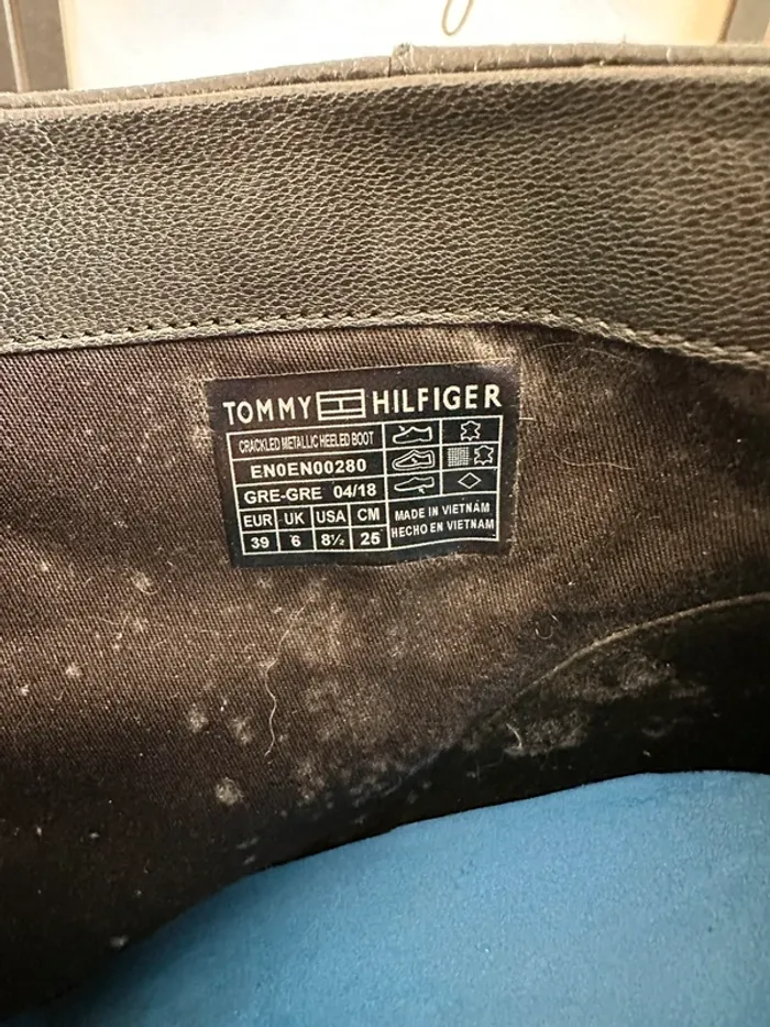 Bottines Tommy Hilfiger noires taille 39 - photo numéro 9