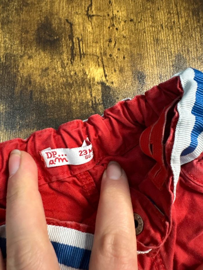 Pantalon rouge 23m - photo numéro 2