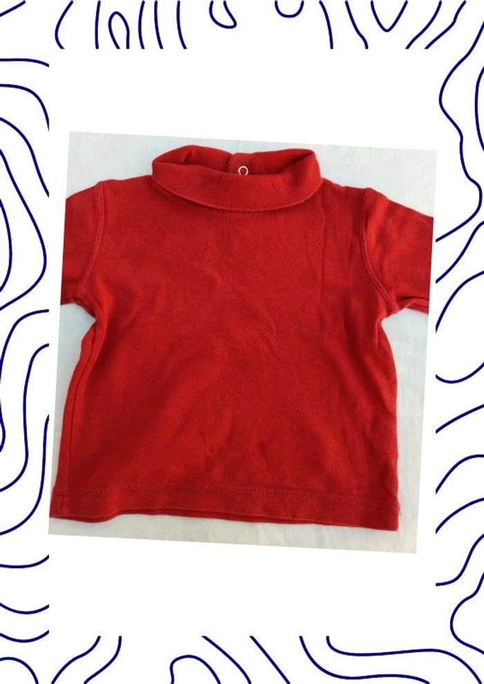 Sous pull 6 mois Petit Bateau - photo numéro 2