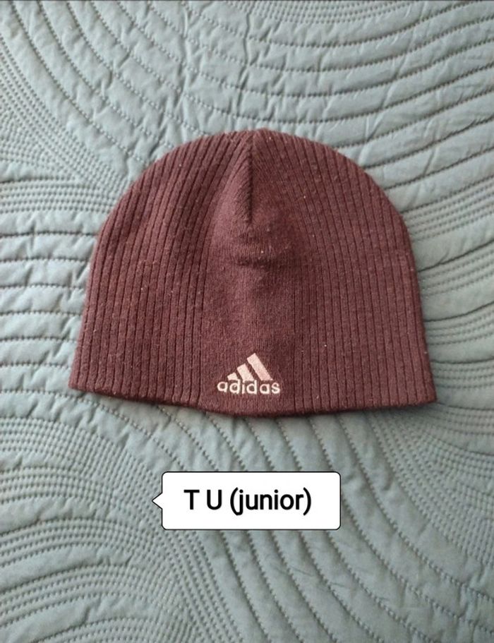Bonnet noir Adidas taille unique junior