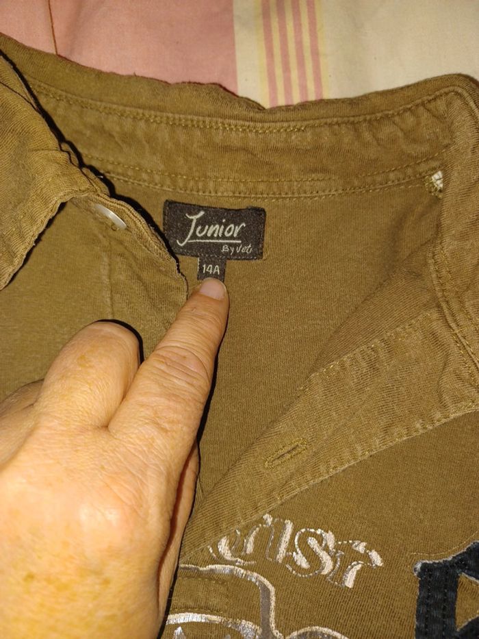 Polo manches longues 14 ans - photo numéro 3