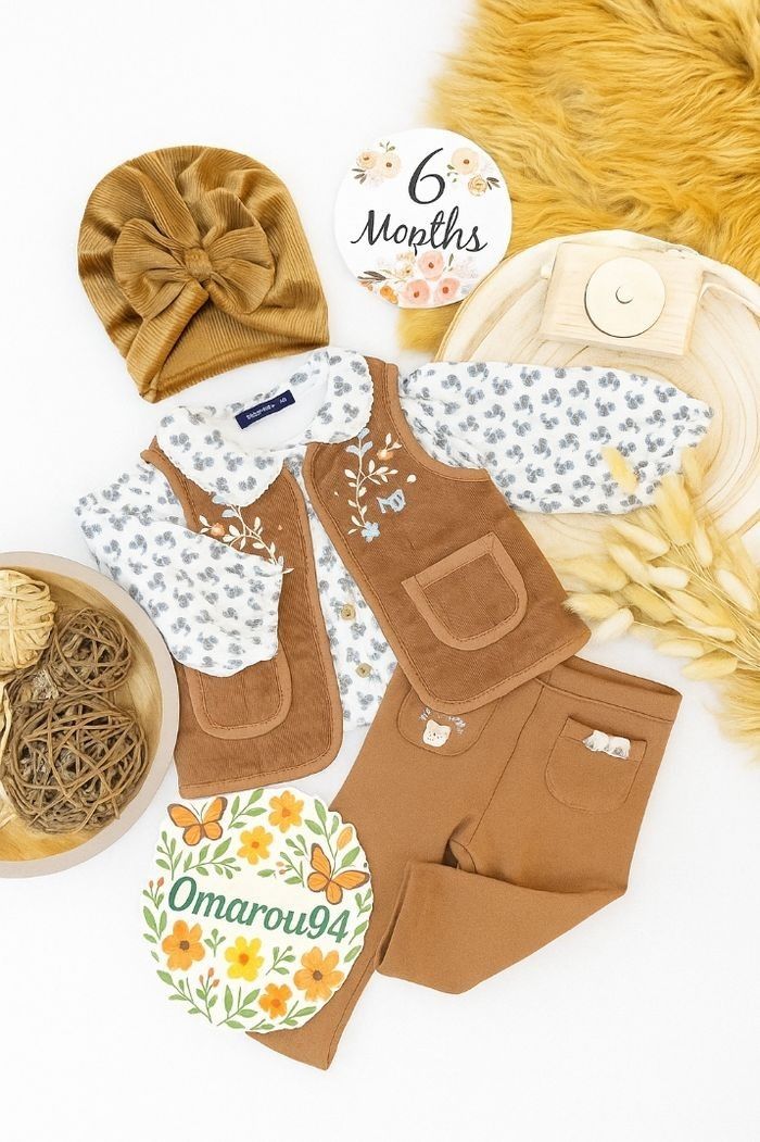 Ensemble complet 4 pièces sergent major fille 6 mois 🎀 - photo numéro 2