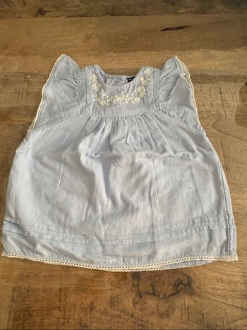 Robe bleu
