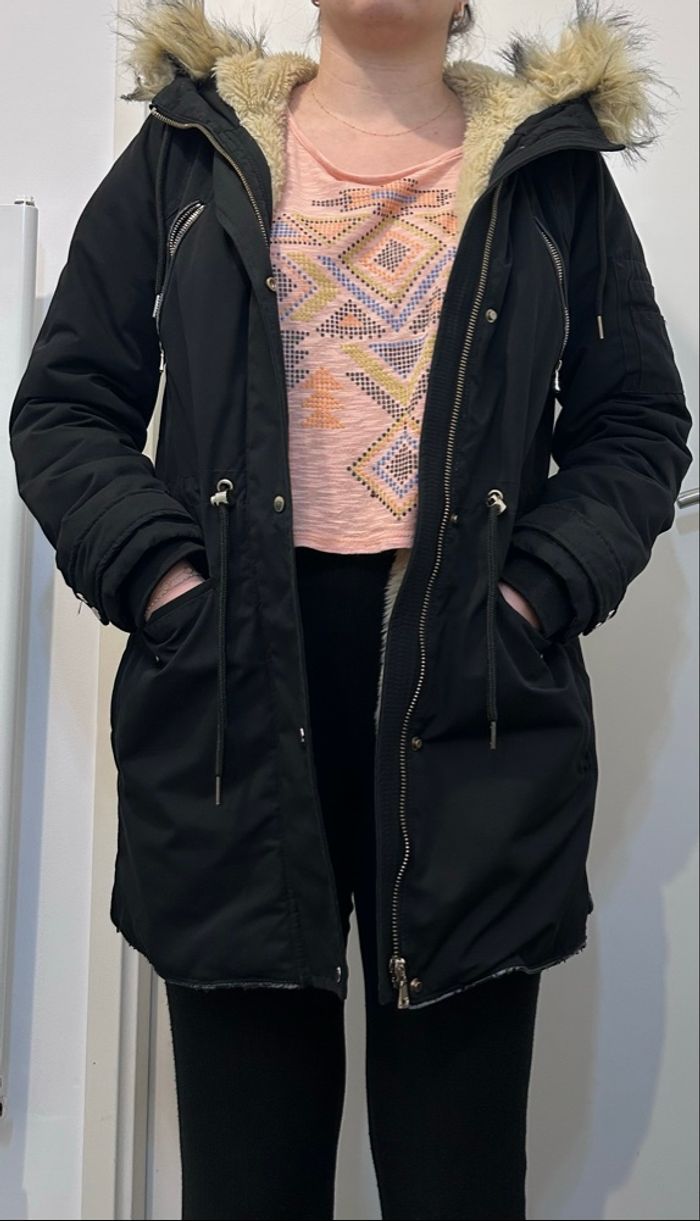 Manteau d’hiver avec capuche