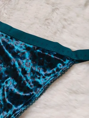 Victoria's secret string léopard taille M