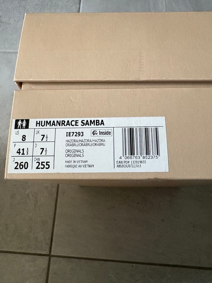 Adidas Samba Pharrell Williams Humanrace - photo numéro 8