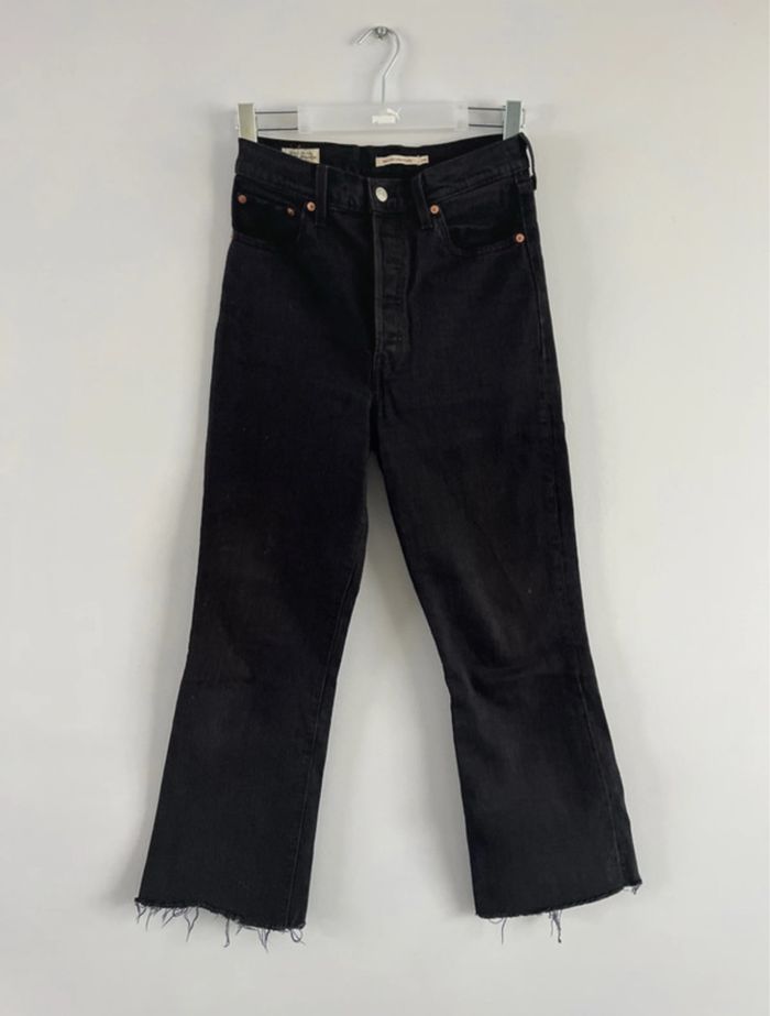 Pantalon jeans Levi’s noir t28 (38) - photo numéro 3