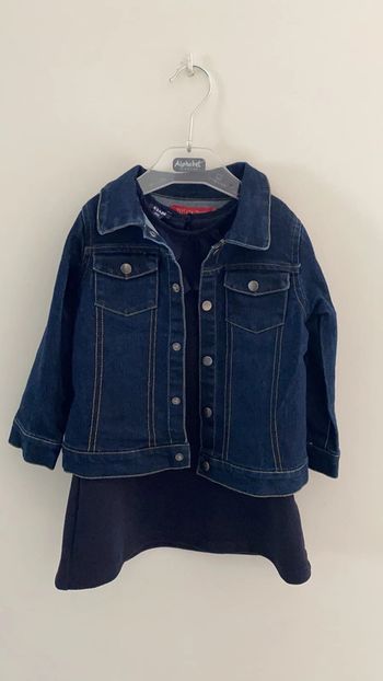 Ensemble robe veste jean
