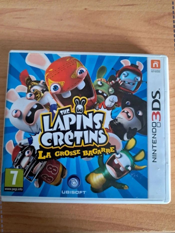 Jeu 3DS Lapins Crétins la grosse bagarre