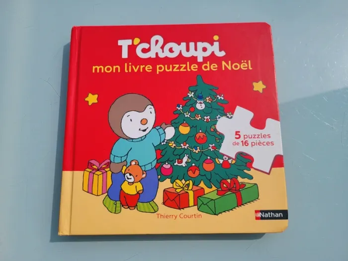 T'choupi, mon livre Puzzle de Noël 🎄 - photo numéro 2