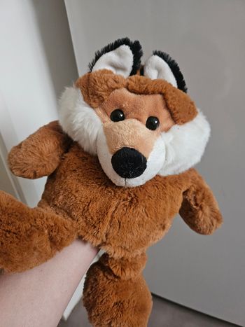 Marionnette à  main renard 